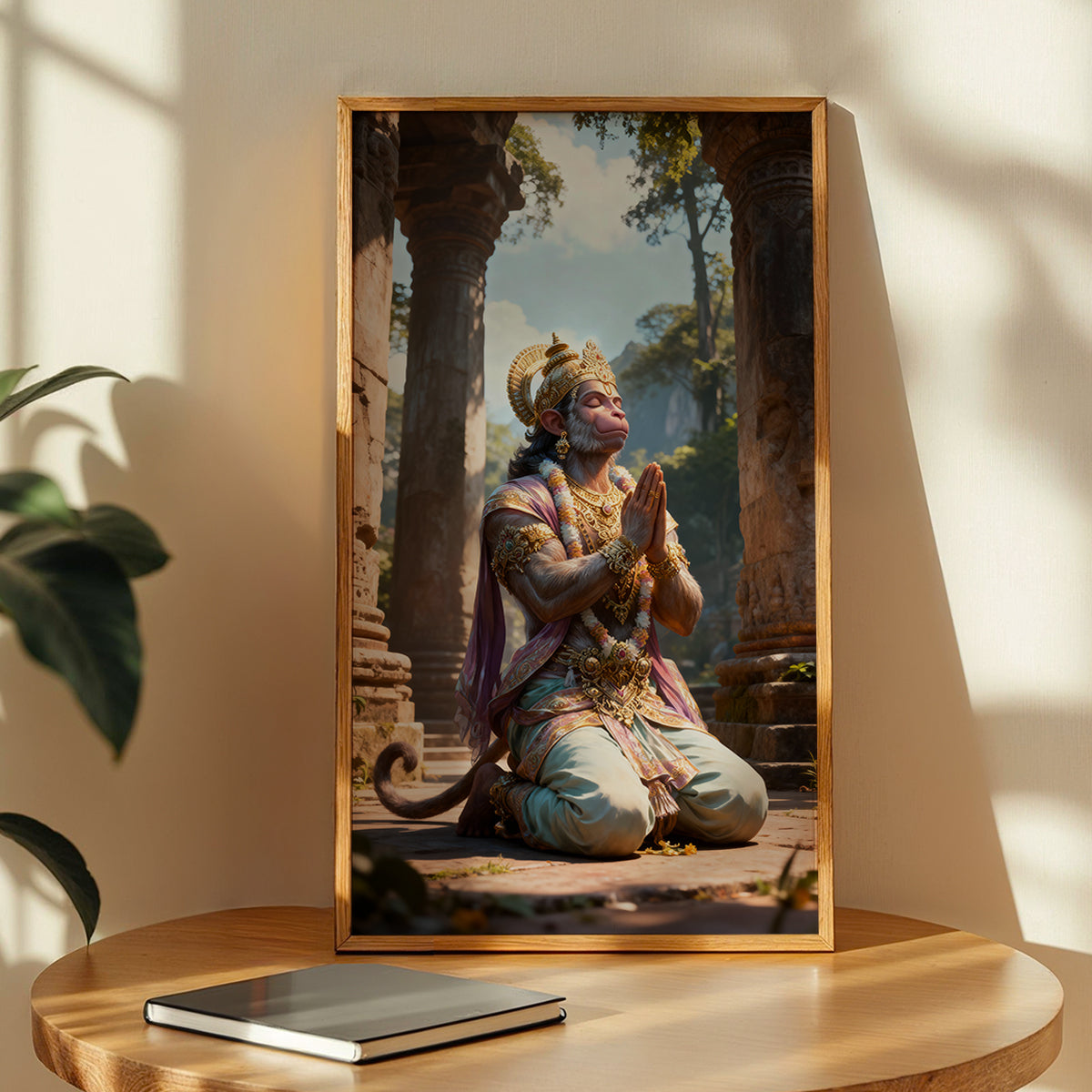 Bhakt Hanuman Wall Frame