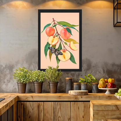 Peach Blossom Wall Frame