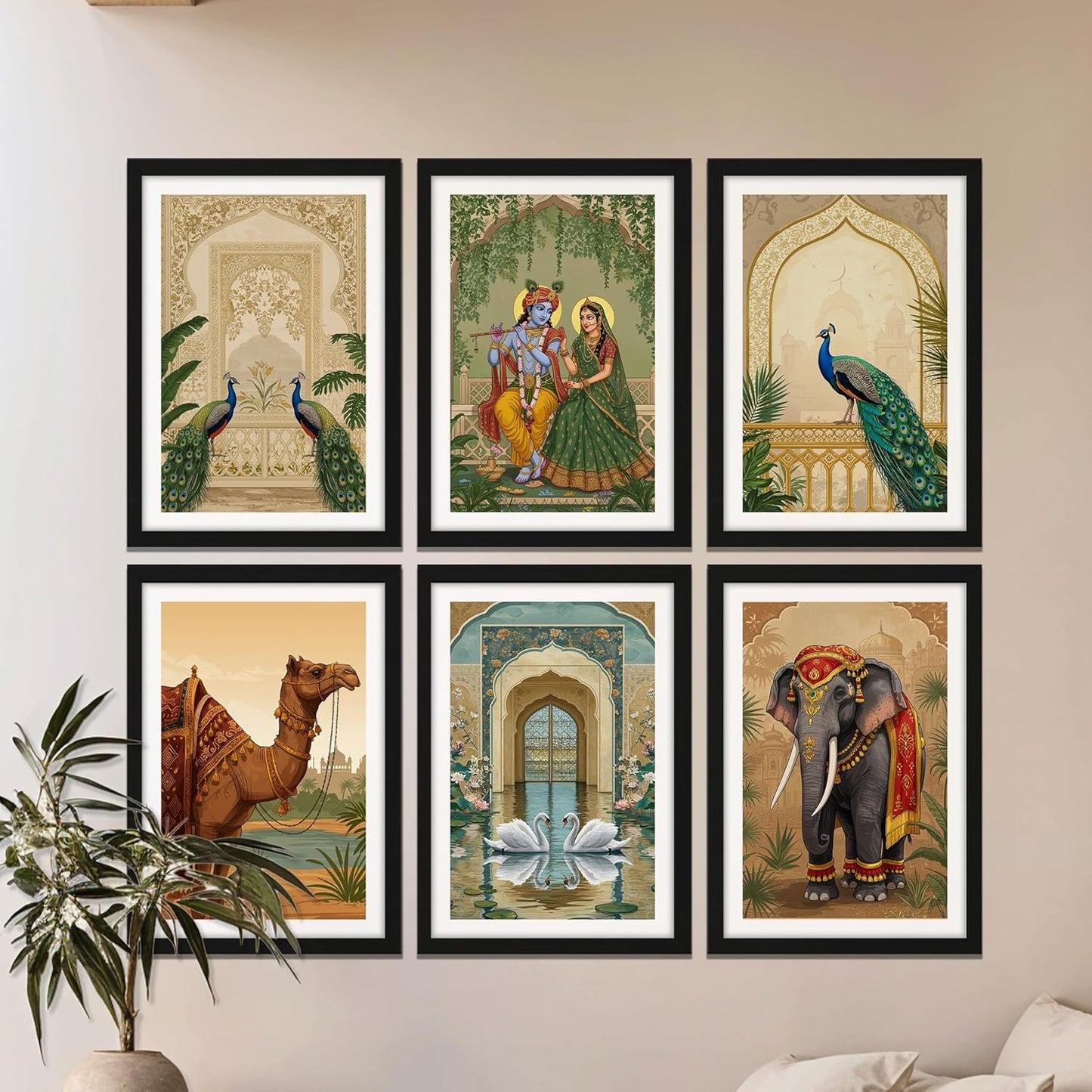 Rajasthan Heritage Gallery Wall Frames