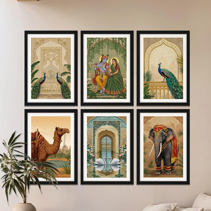 Rajasthan Heritage Gallery Wall Frames
