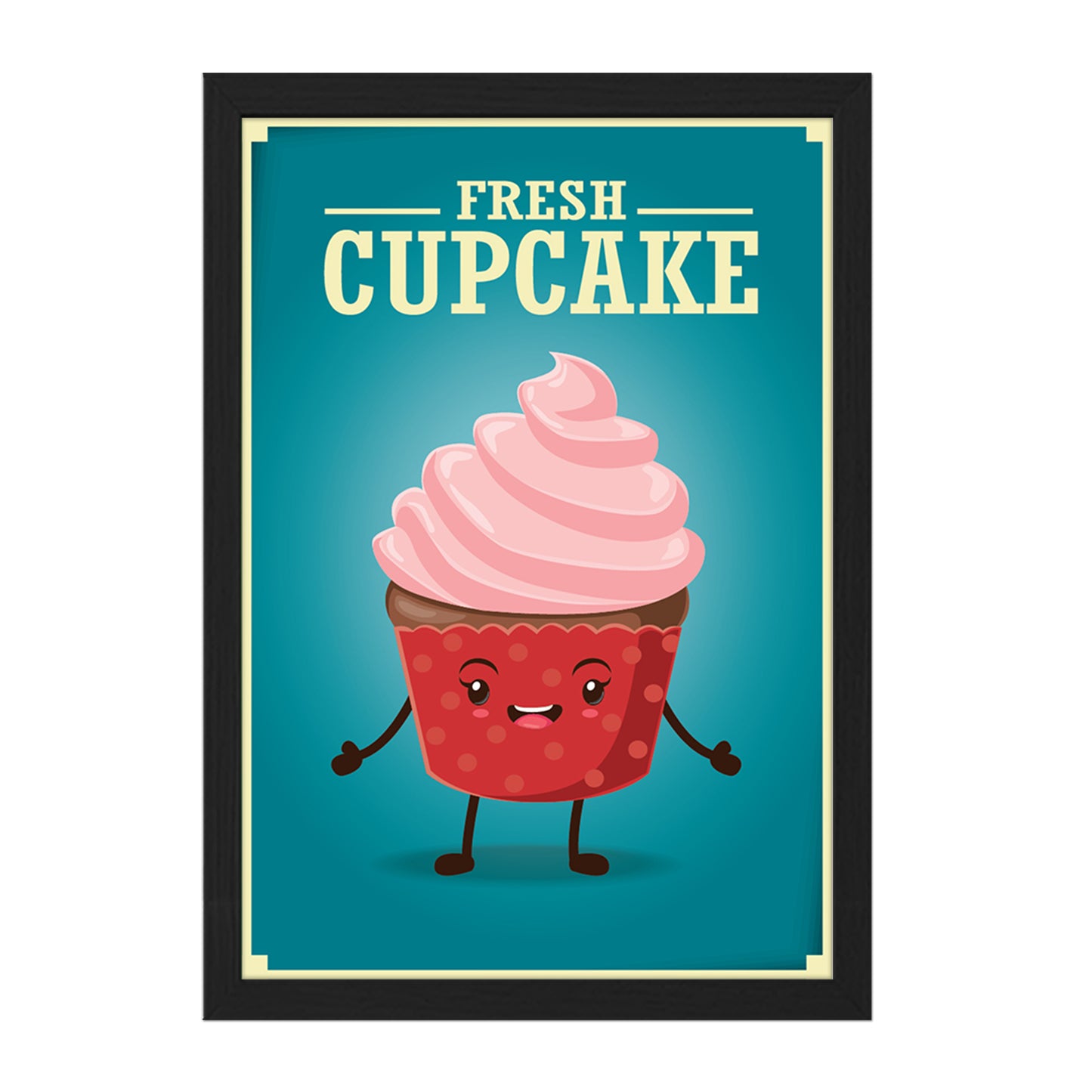 Sweet Cupcake Wall Frame