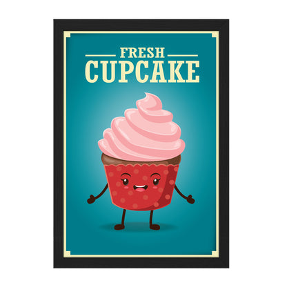 Sweet Cupcake Wall Frame