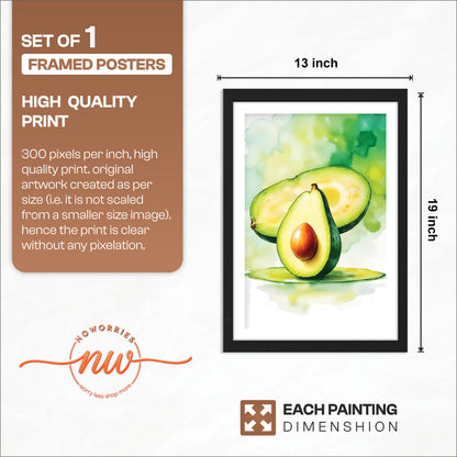Avocado Bloom Wall Frame