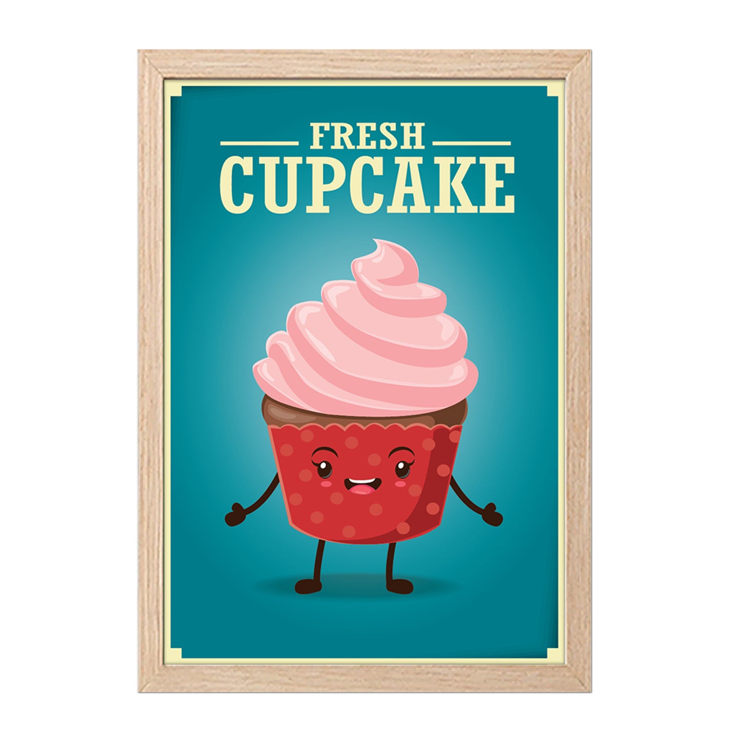 Sweet Cupcake Wall Frame