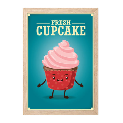 Sweet Cupcake Wall Frame