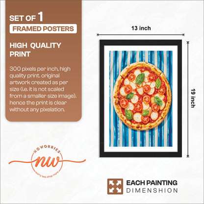 Pizza Pop Wall Frame