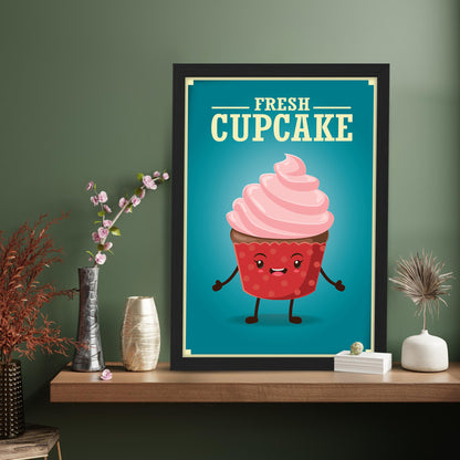 Sweet Cupcake Wall Frame