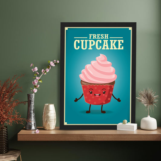 Sweet Cupcake Wall Frame