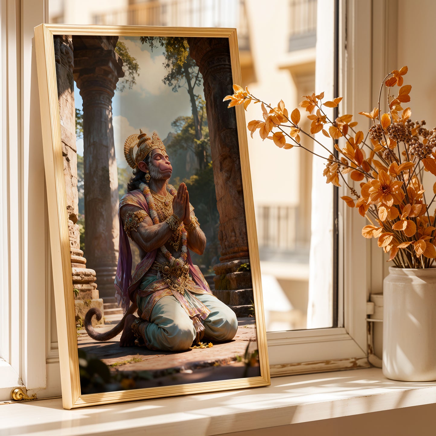 Bhakt Hanuman Wall Frame