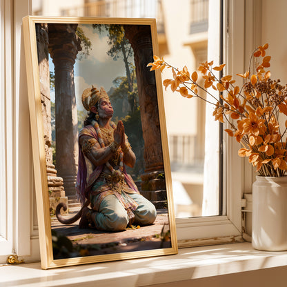Bhakt Hanuman Wall Frame