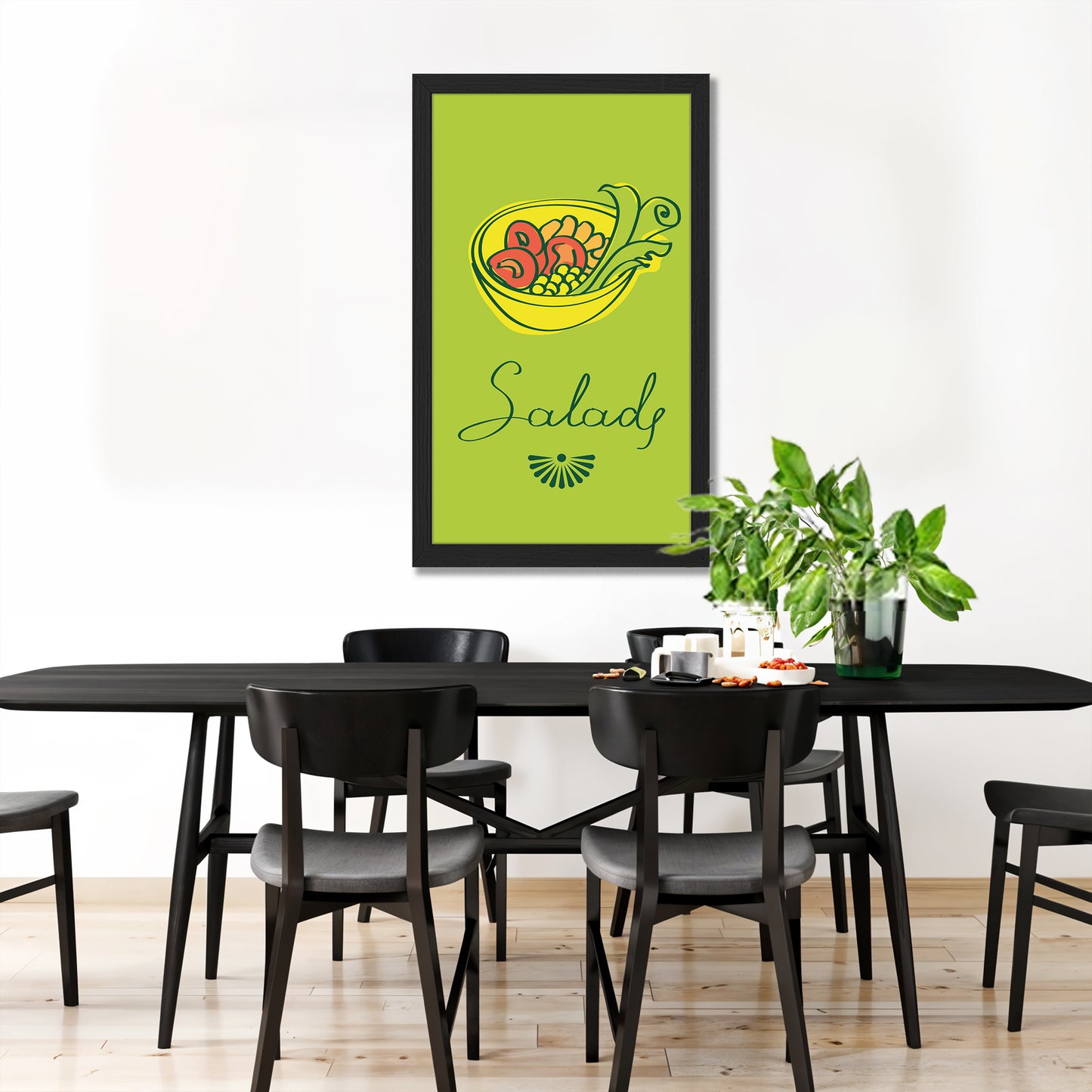 Salad Kitchen Wall Art