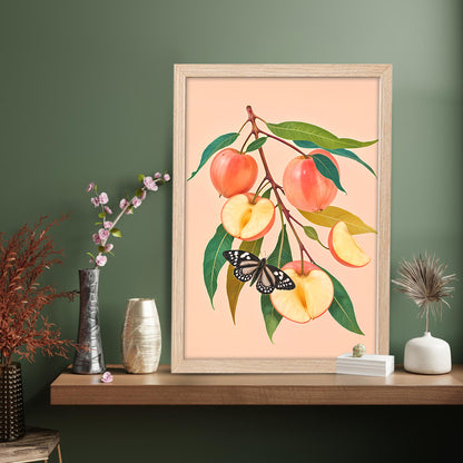 Peach Blossom Wall Frame