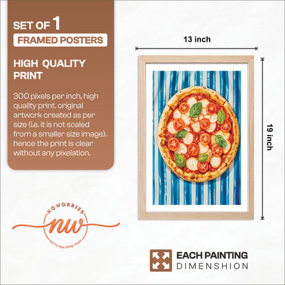 Pizza Pop Wall Frame