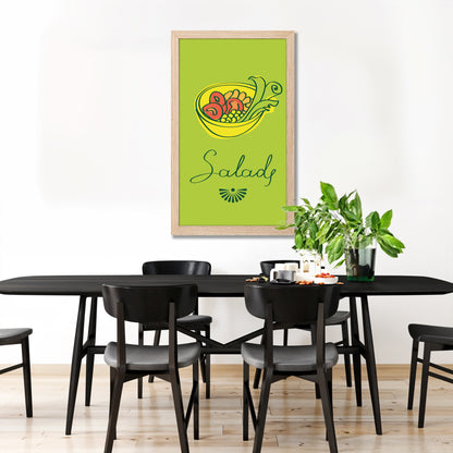 Salad Kitchen Wall Art