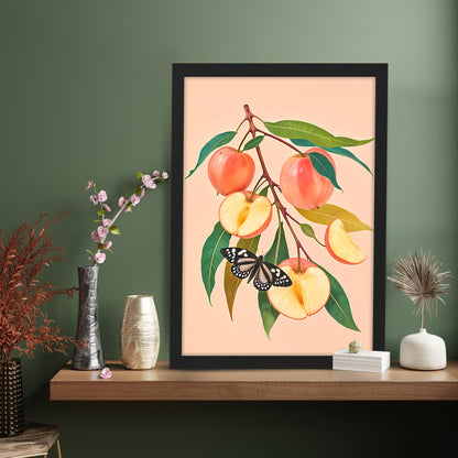 Peach Blossom Wall Frame