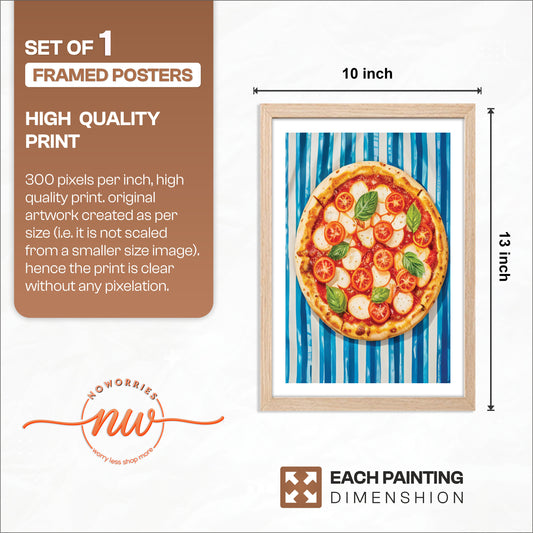 Pizza Pop Wall Frame