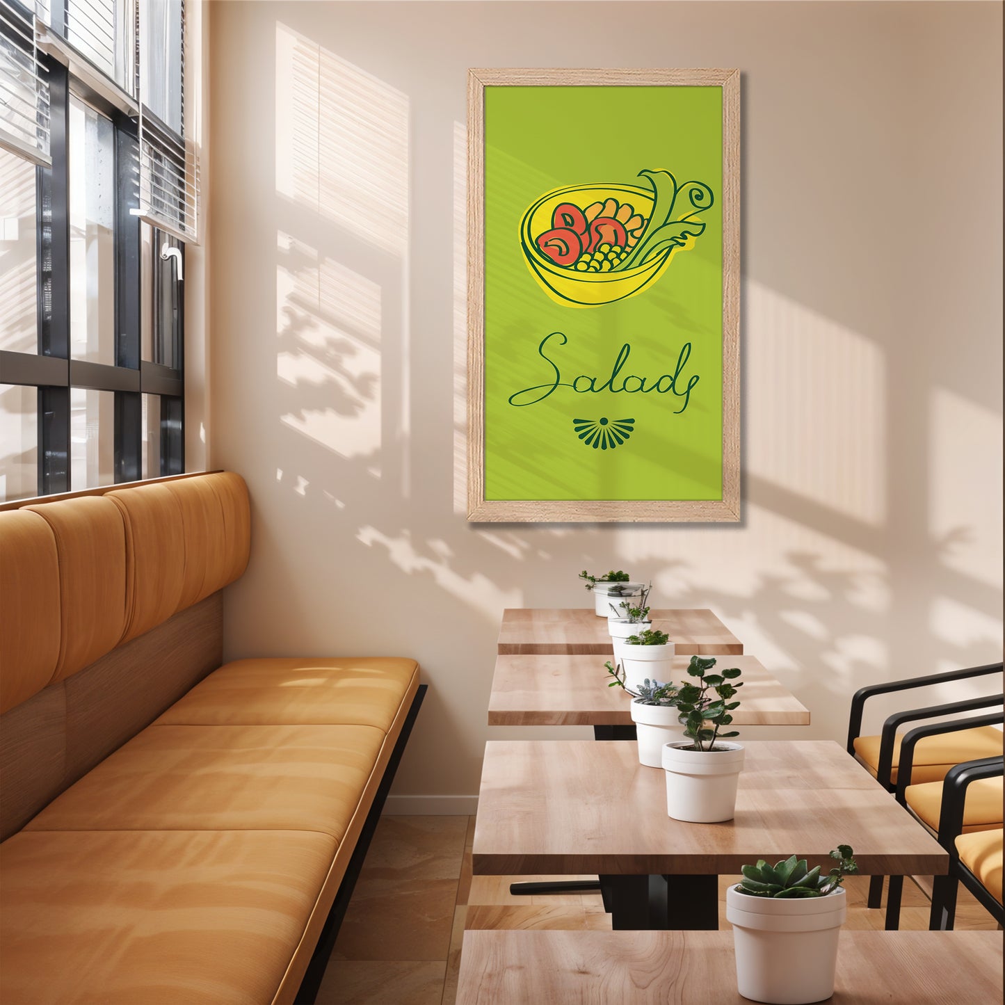 Salad Kitchen Wall Art