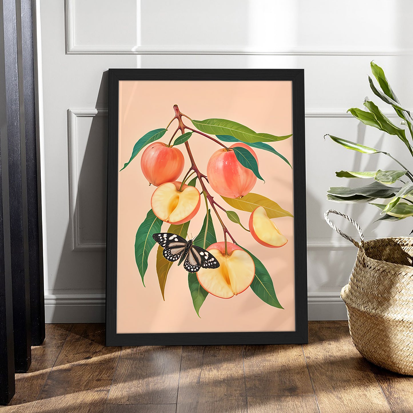 Peach Blossom Wall Frame