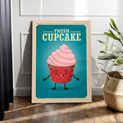 Sweet Cupcake Wall Frame