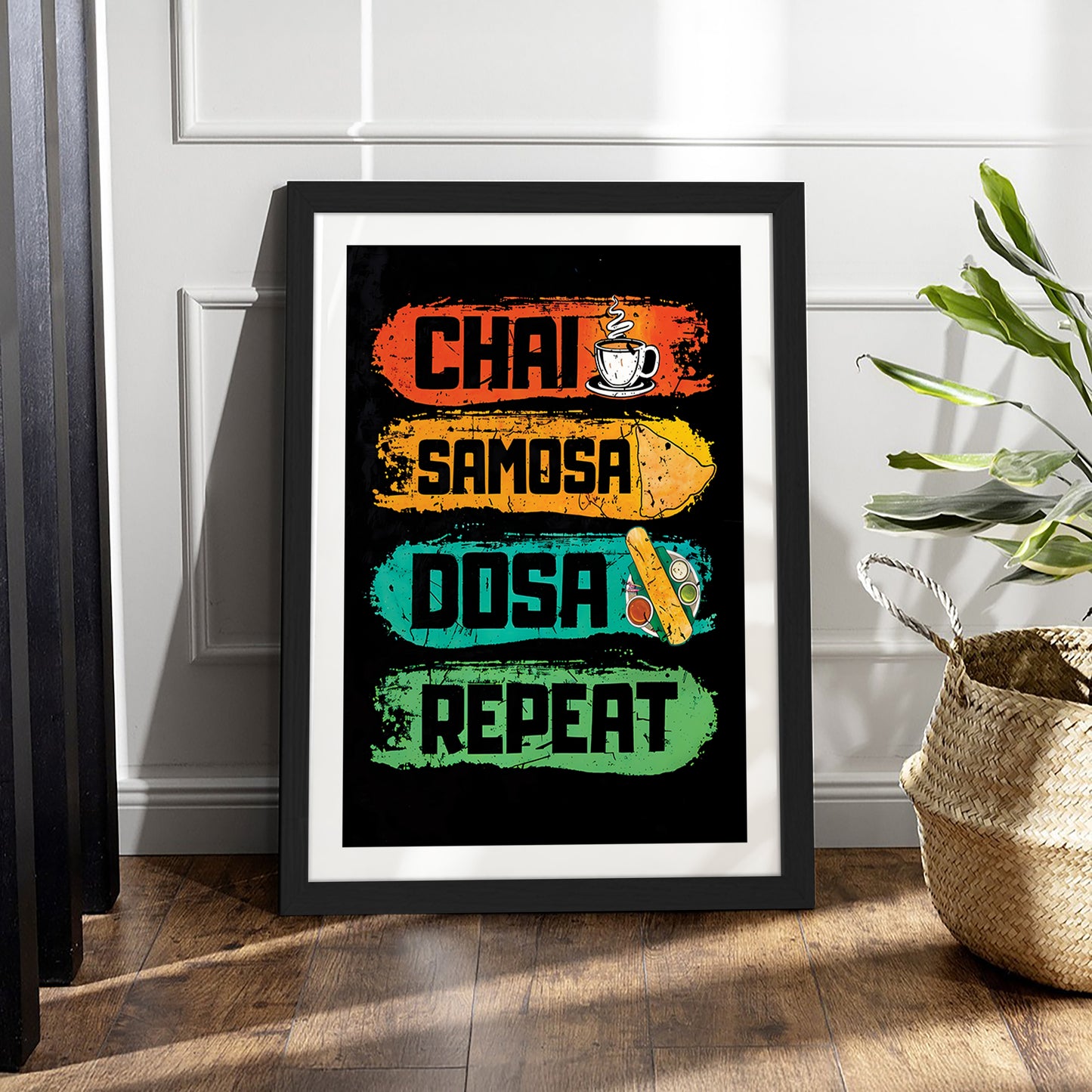 Food Routine Wall Frame