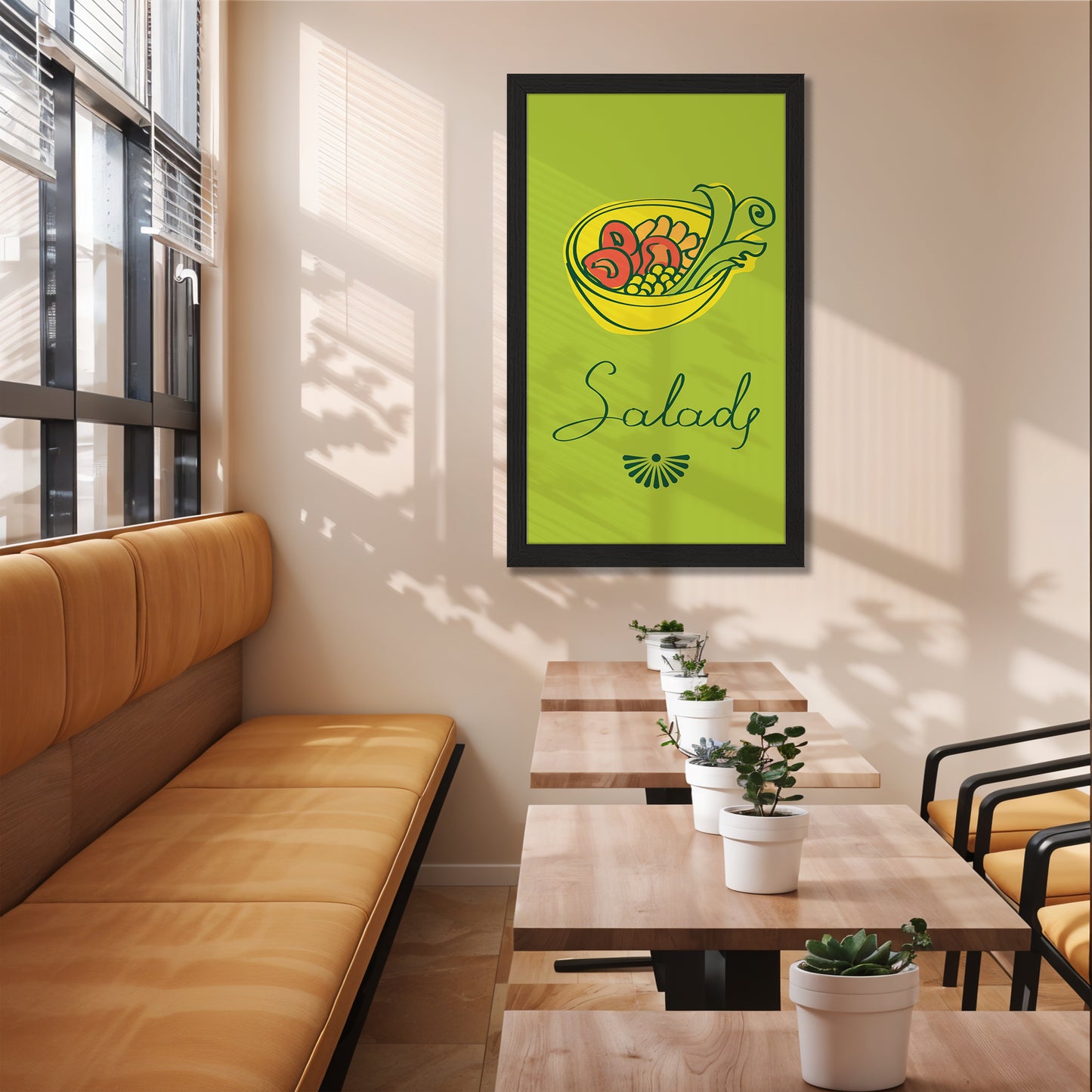 Salad Kitchen Wall Art