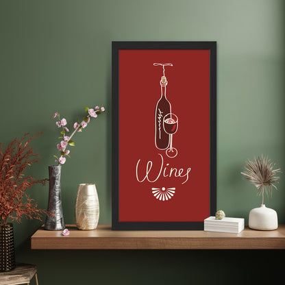 Wine Bottle Wall Art