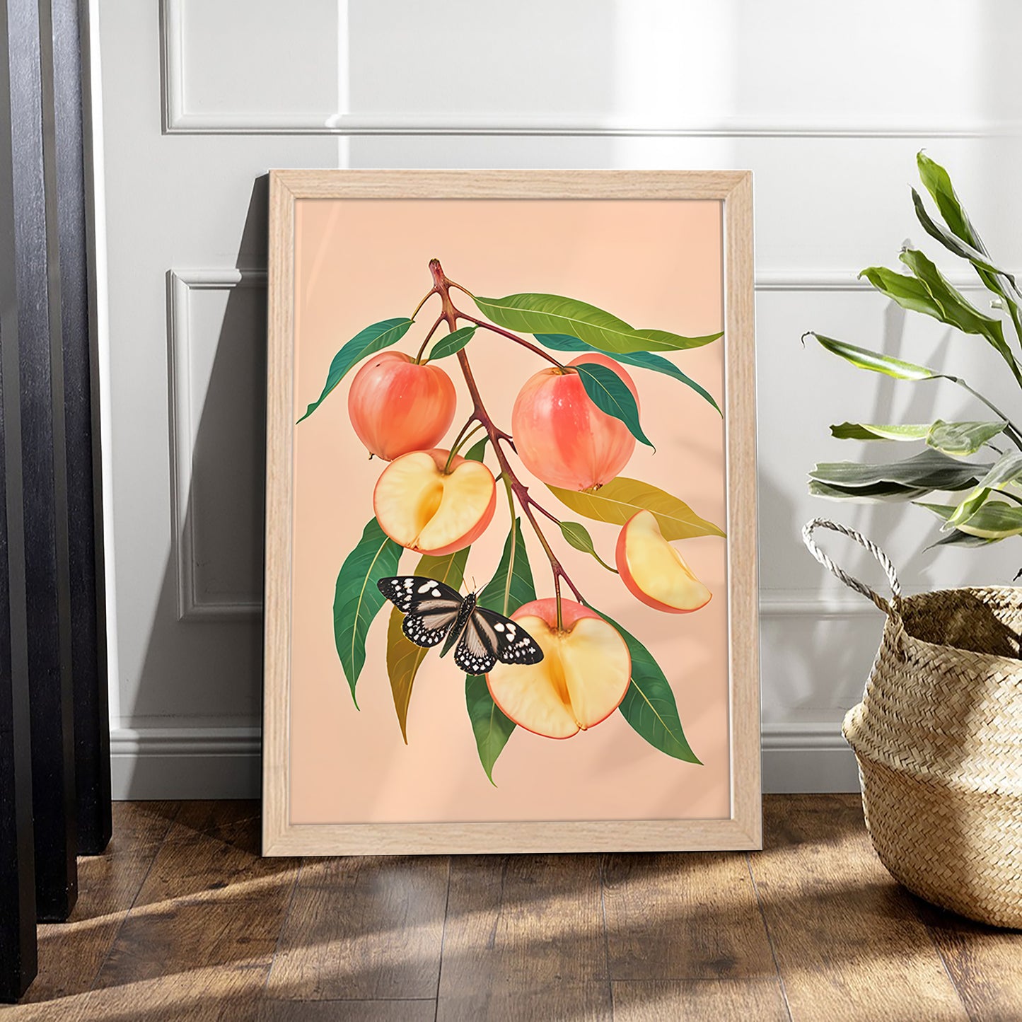 Peach Blossom Wall Frame