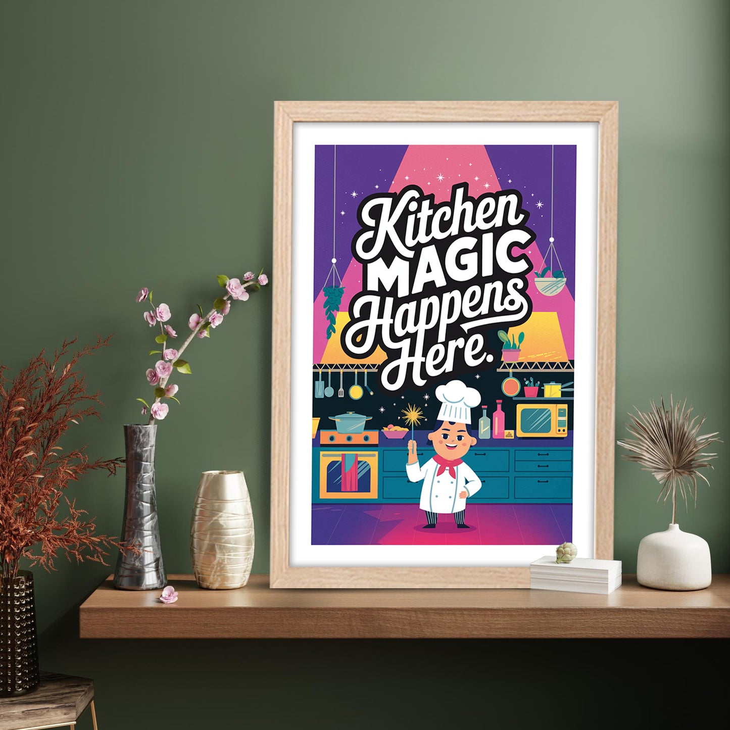 Kitchen Magic Wall Frame