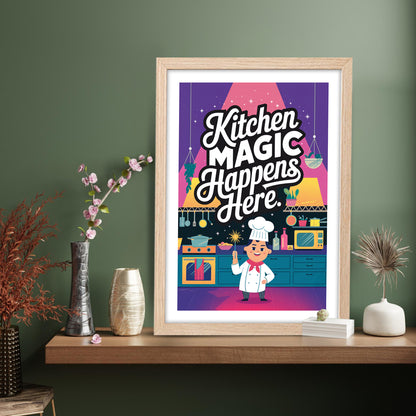 Kitchen Magic Wall Frame
