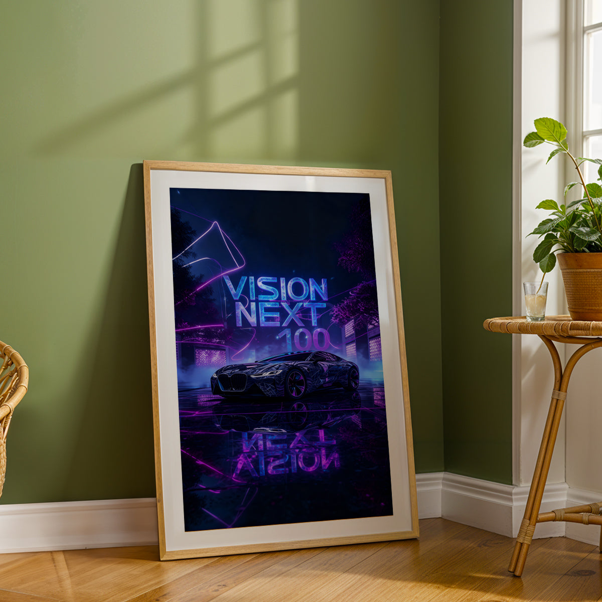 BMW Vision Next 100 Concept Wall Frame
