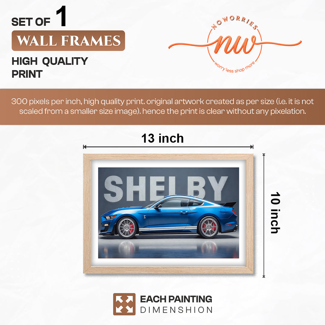 Ford Mustang Shelby GT500 Wall Art