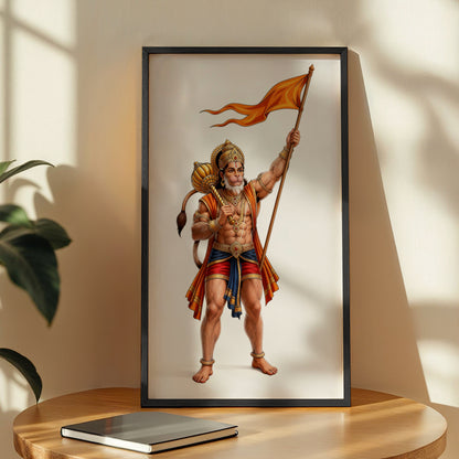 Veer Hanuman Wall Frame