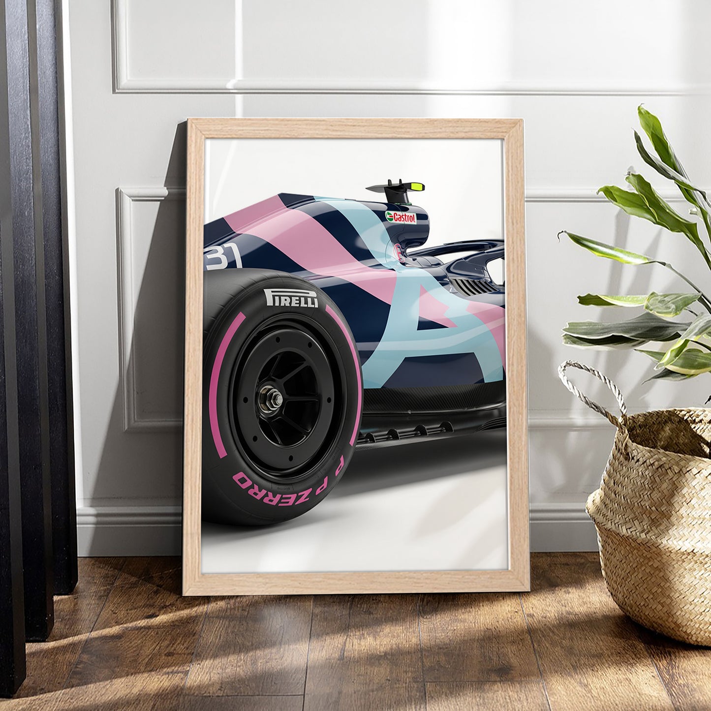 Alpine Formula One Wall Art