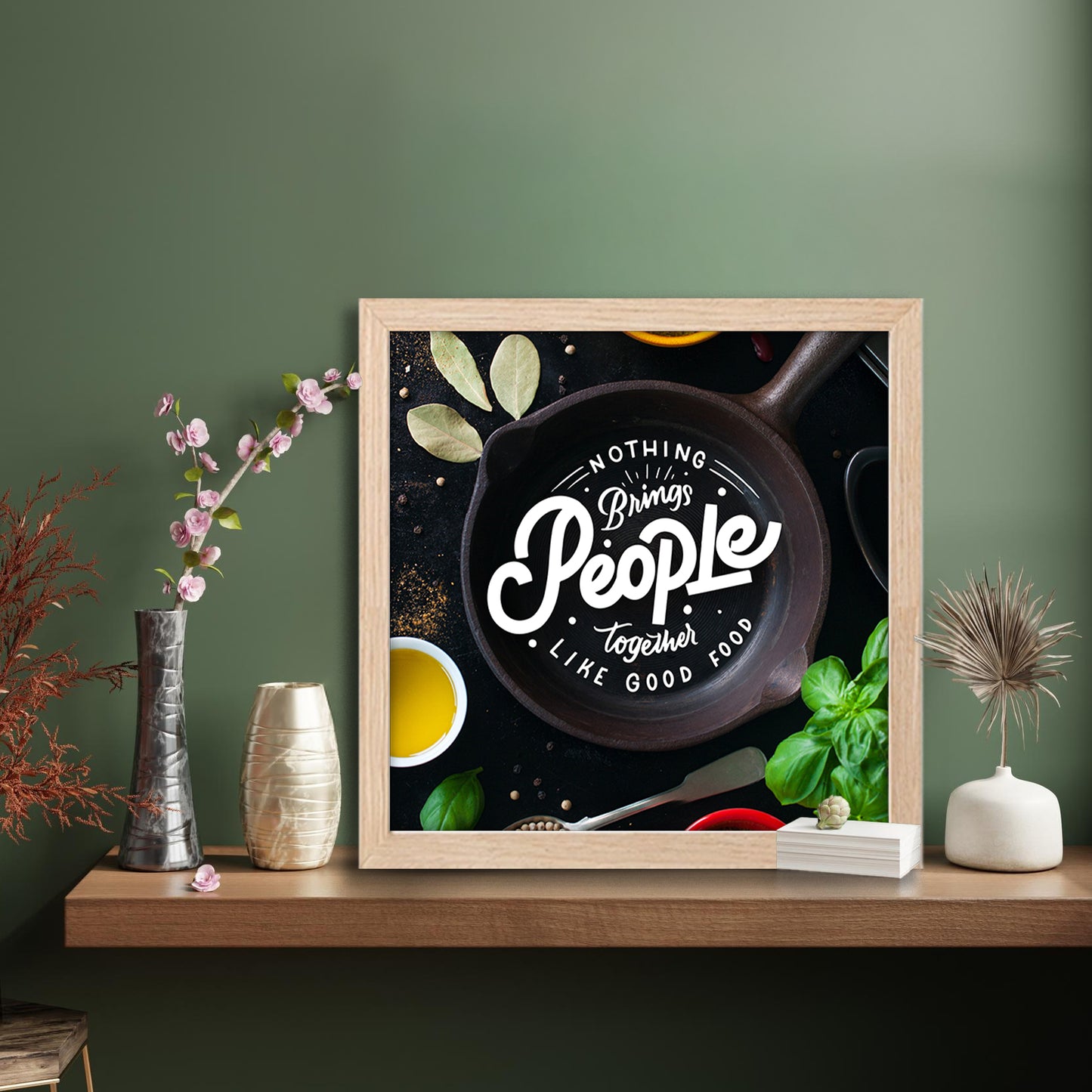 People & Food Art