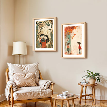 Whimsical Love Wall Art Set