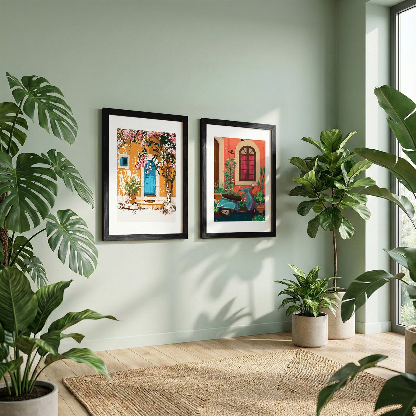 Mediterranean Escape Wall Art Set