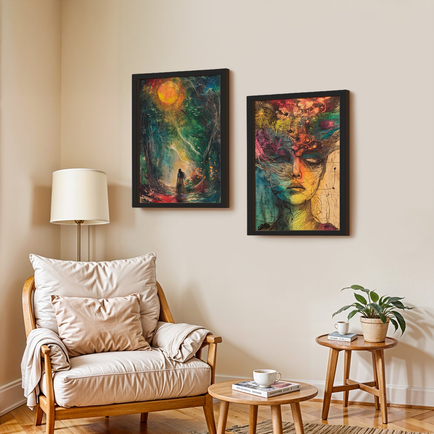 Dreamscape Portrait Wall Art Set