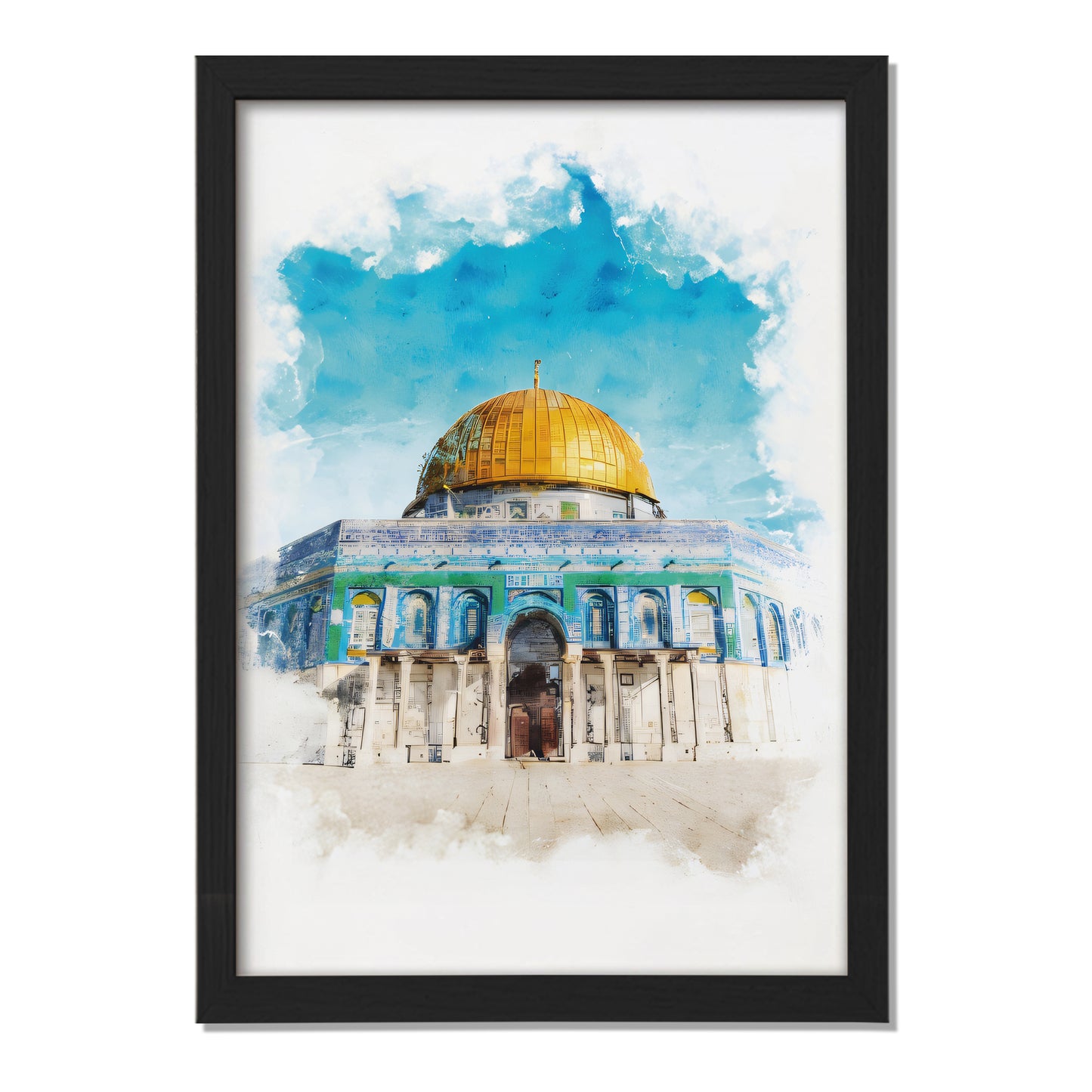 Dome of the Rock Islamic Wall Art