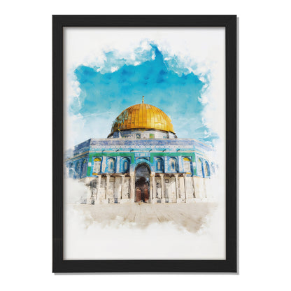 Dome of the Rock Islamic Wall Art