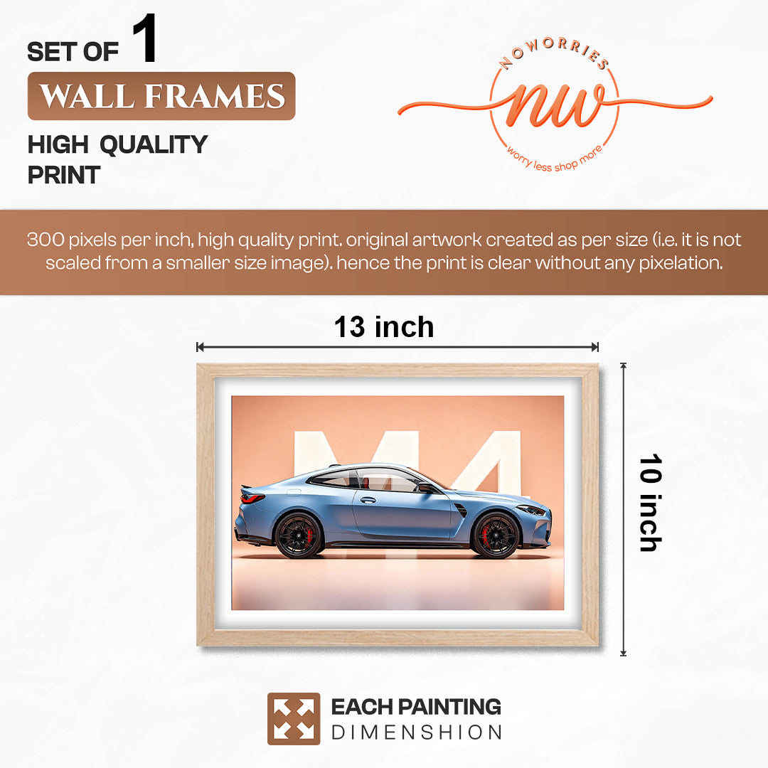 BMW M4 Performance Wall Frame