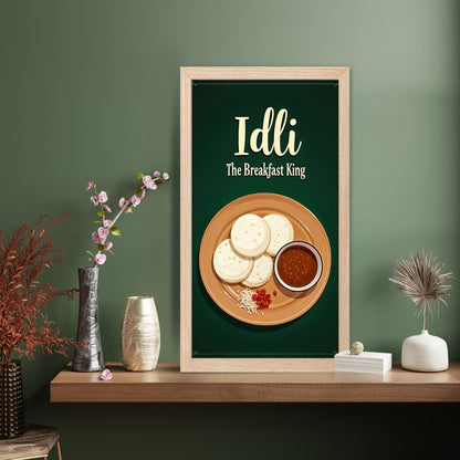 Idli Mornings Wall Frame