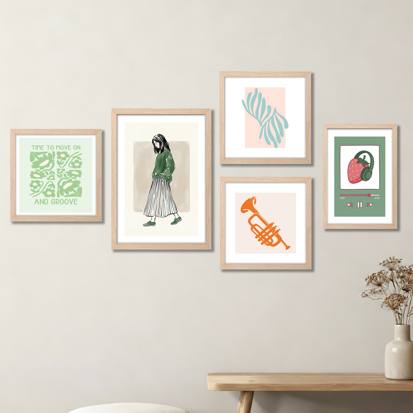 Nordic Wall Decor Set of 5