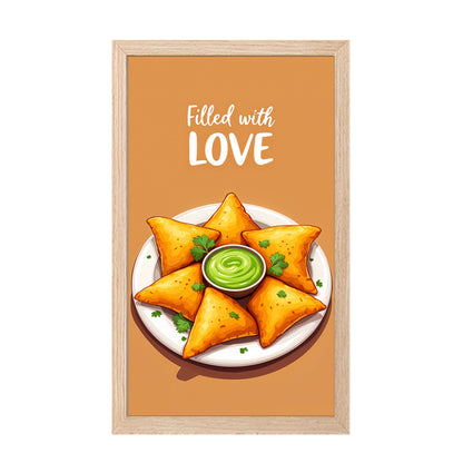 Samosa Kitchen Wall Art Poster
