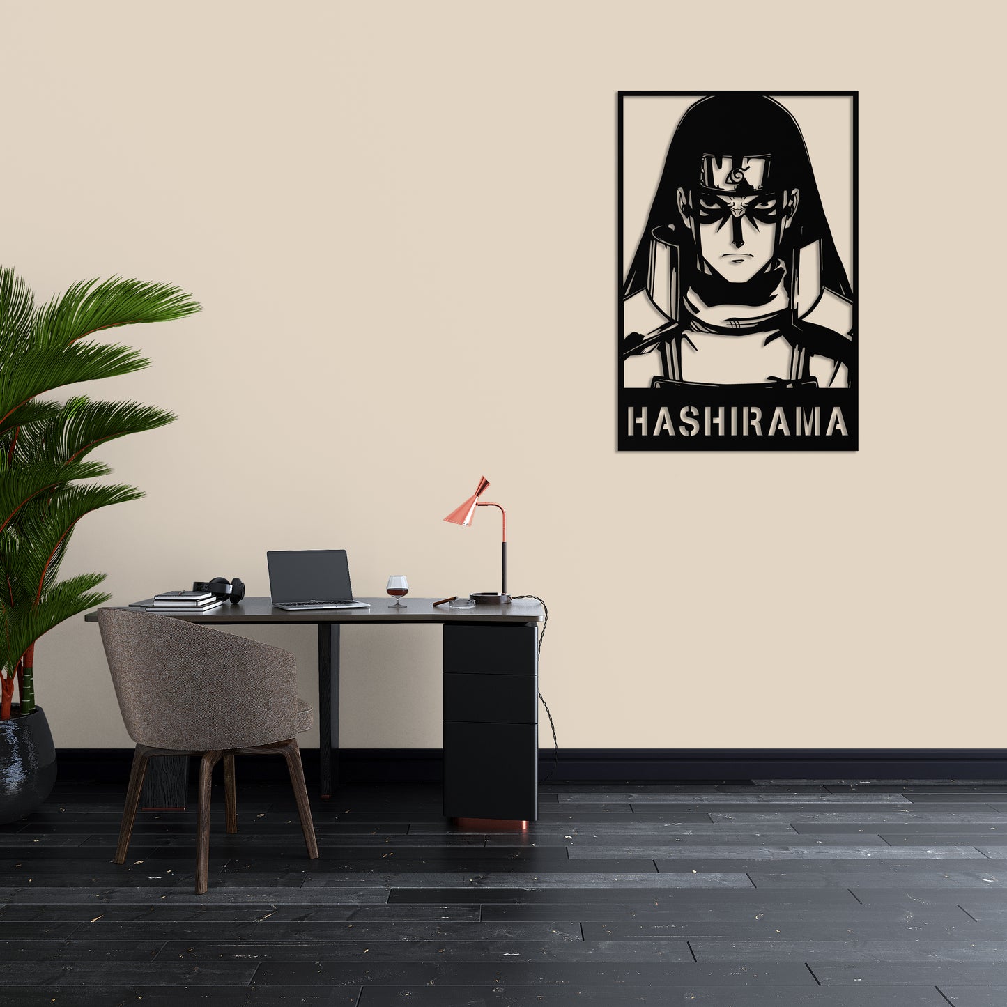 Hashirama Senju Pinewood Art