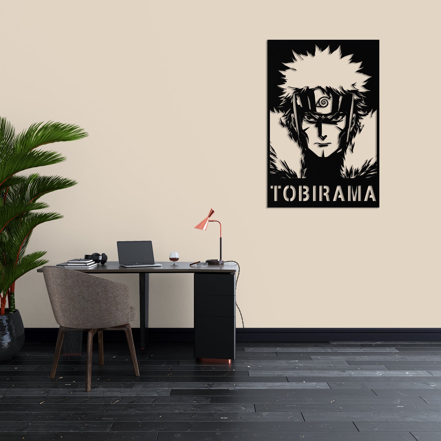 Tobirama Pinewood Wall Art