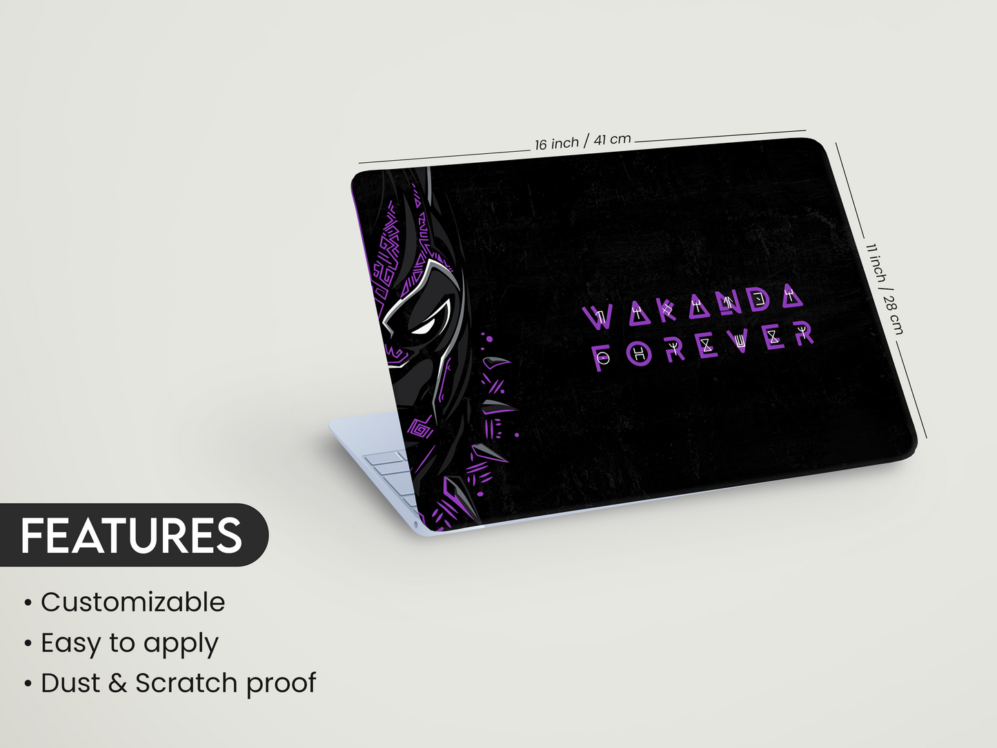Wakanda Forever Laptop Skin