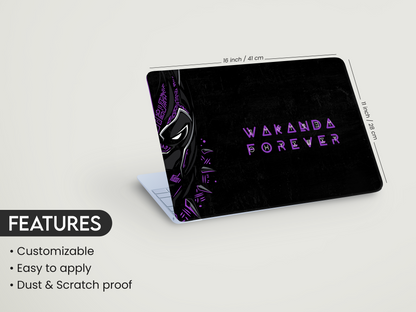 Wakanda Forever Laptop Skin