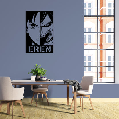 Eren Yeager Titan Pinewood Art