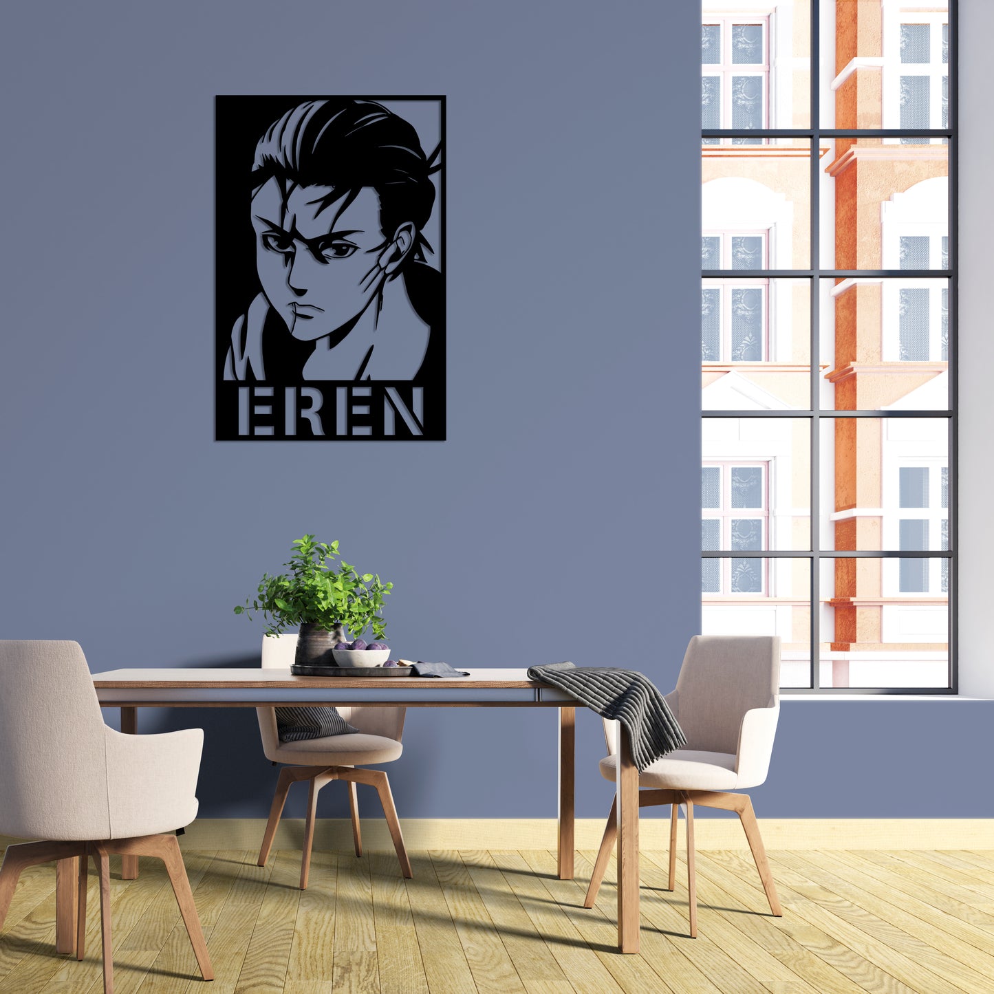 Eren Yeager Pinewood Art