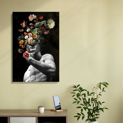 Floral Apollo Wall Canvas